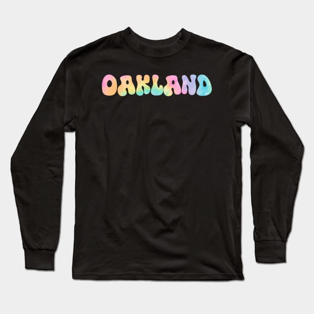 Oakland Long Sleeve T-Shirt by bestStickers